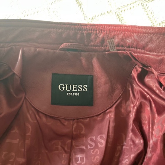 Guess Leather Jacket - Picture 8 of 15